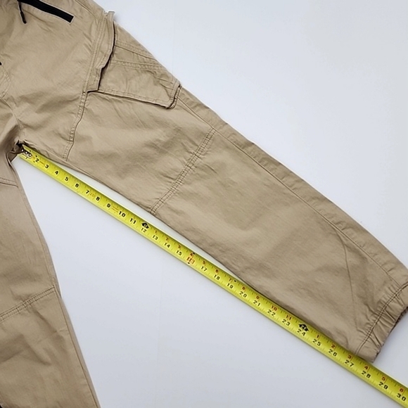 ENCRYPTED Mens Relaxed Tapered Fit Jogger Sand Stretch Breathable 6 Pockets Sz L - Picture 16 of 16